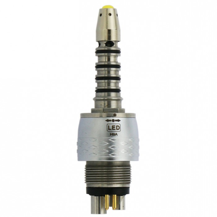 YUSENDENT COXO CX229-GS Dental LED Quick Coupling 6 Holes Fit Sirona R/F Turbine Handpiece