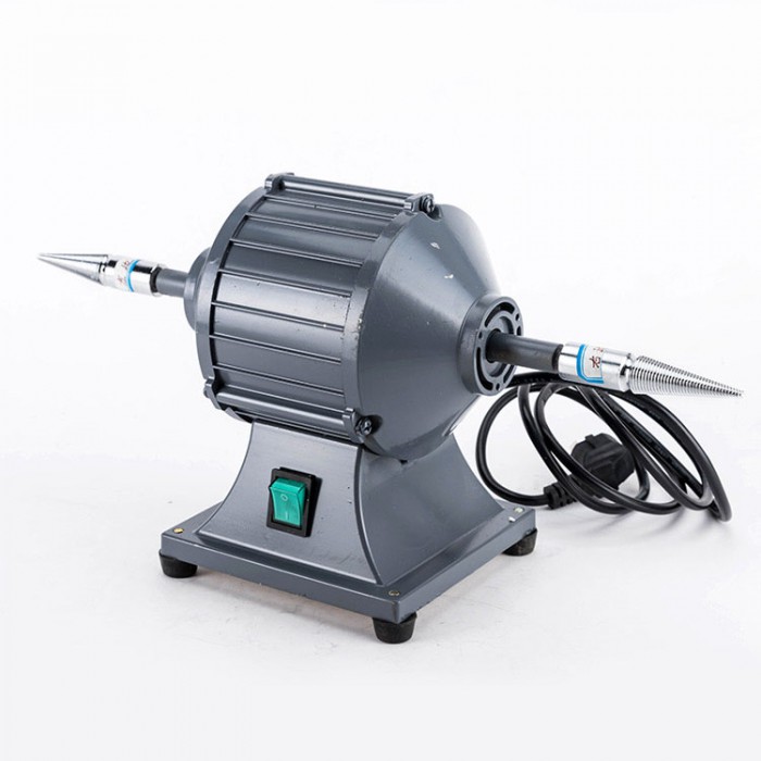 370W Dental Lab Tabletop Polishing Buffer Lathe Machine 2800RPM