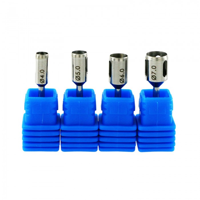 4Pcs/ Set Dental Implant Abutment Surgical Tissue Punch Surgical Drill Kit