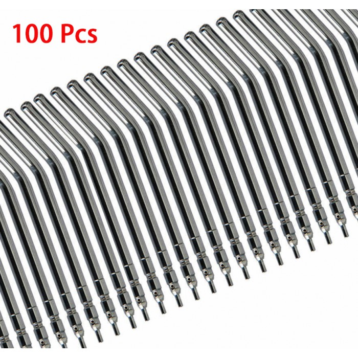 100Pcs Replacement Nozzles Tips for Dental 3-Way Syringe