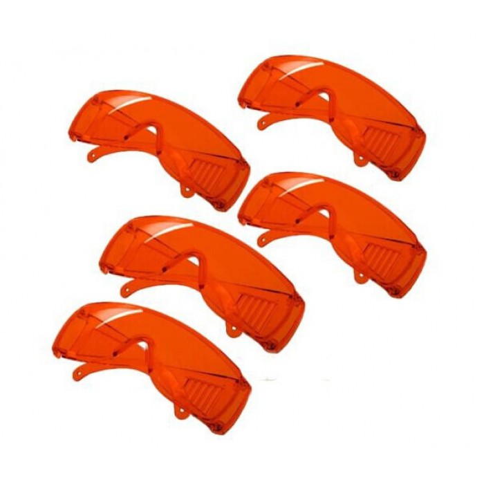 5Pcs Dental Protection Protective Goggles For Curing Light