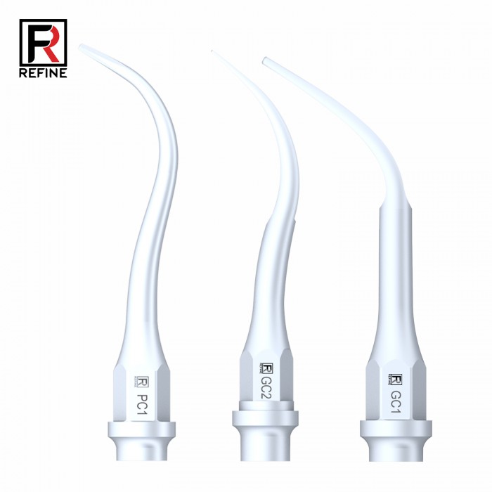 5Pcs Refine® Dental Air Scaler Tips GC1 GC2 PC1 Fit Kavo SonaSoft Scaler Handpiece