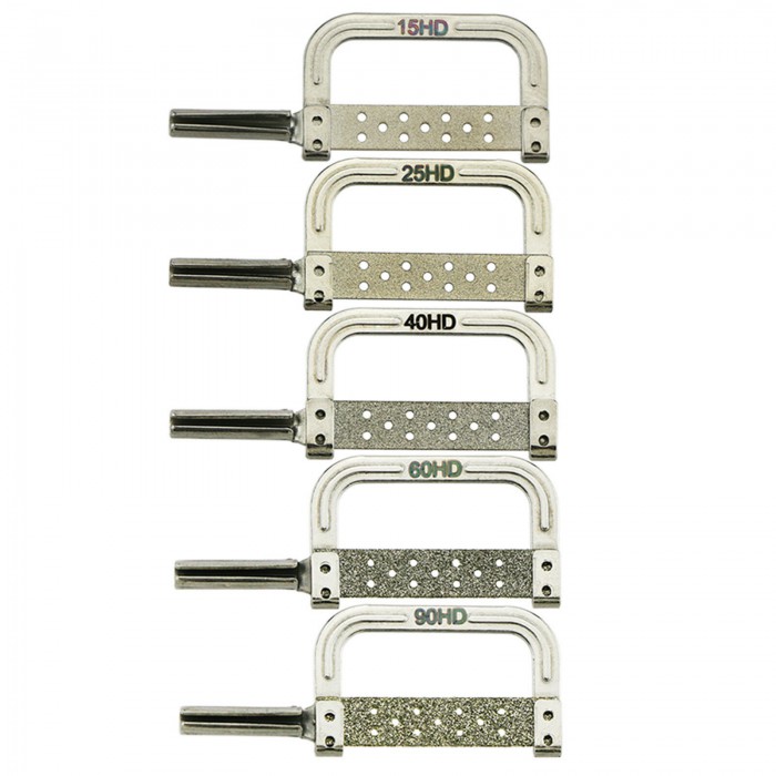 5Pcs/Set Dental Orthodontic Interproximal Enamel Strips Kit