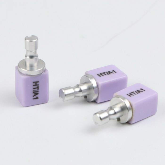 10Pcs C14 HT/LT Dental Lab Lithium Dislicate Glass Ceramic Blocks For Sirona Cerec