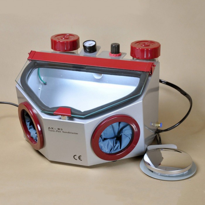 Aixin AX-B3 Dental Laboratory Sandblaster Machine for Polishing Porcelain Crowns