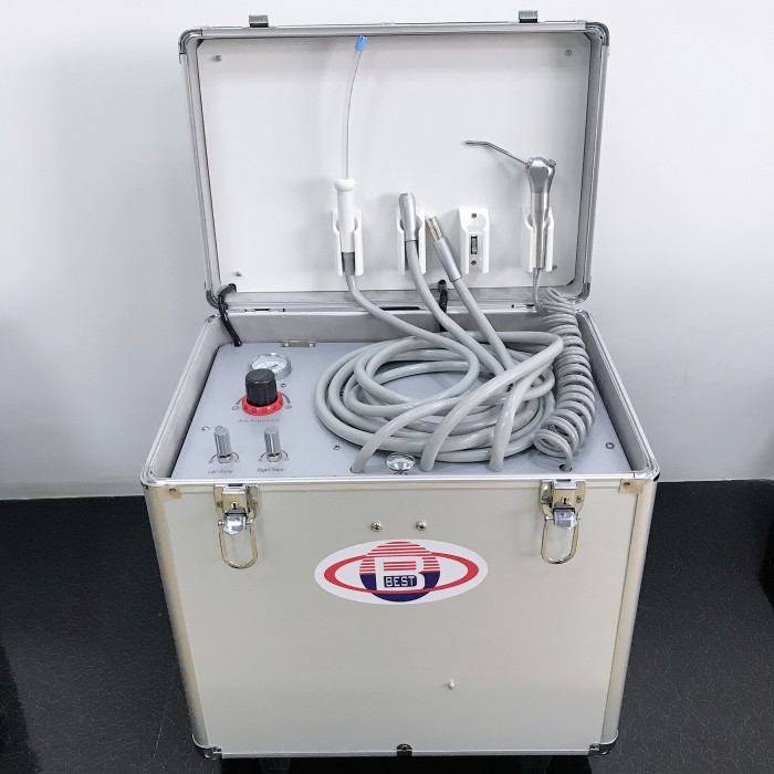 BD-402B Mobile Portable Dental Unit with Air Compressor