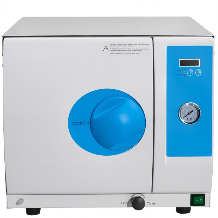 Benchtop Dental 18L Autoclave Steam Sterilizer LED Display E118 Class N