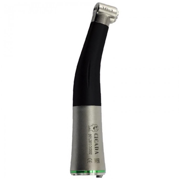 CICADA Dental Internal Spray 16:1 Contra Angle Handpiece Fiber Optic E-Type