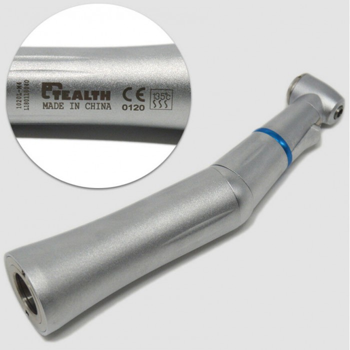 Dental 1020CHL Dental Contra Angle 1:1 Push Button Handpiece with LED Light