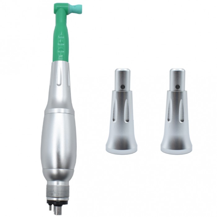 Dental 4:1 Prophy Handpiece 3 Nose Cones + Air Motor + 50Pcs Replacement Heads