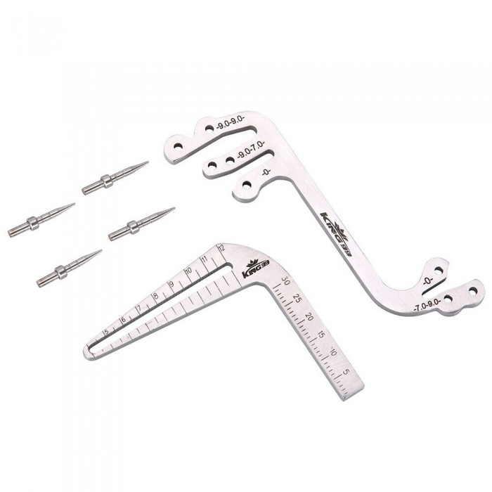 Dental Implant Locator Surgical Drill Guide Instrument Measuring Ruler Calipers Guage