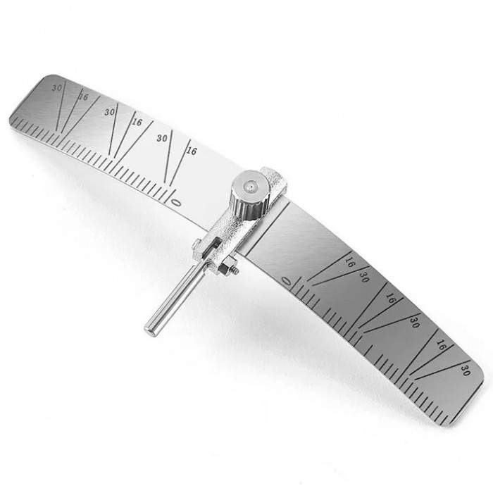 Dental Implant Surgical Guide Bendable Implant Locating Guide Angle Ruler