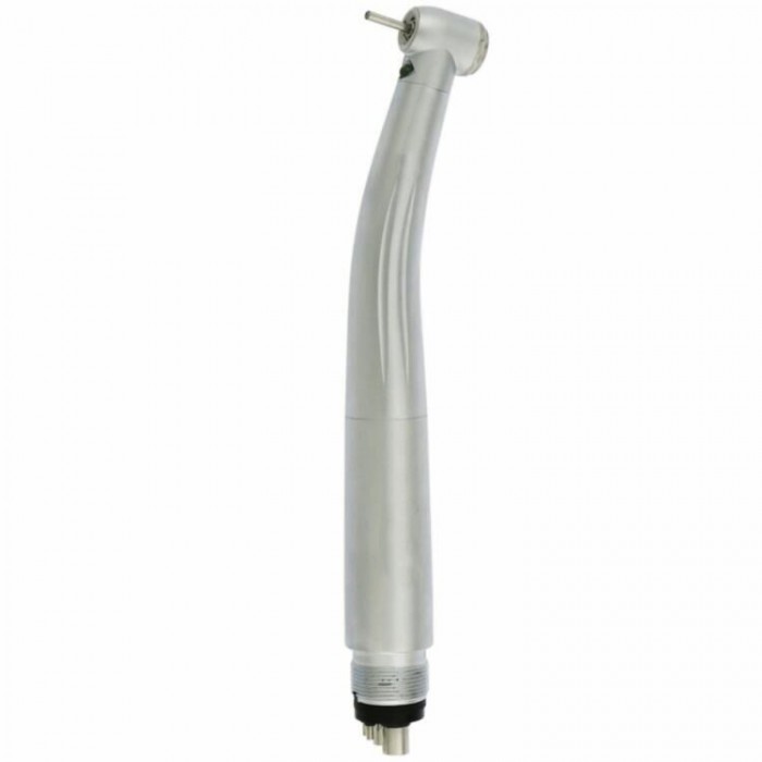Dental LED E-generator High Speed Turbine Handpiece 2/4 Holes Three Water Spray Push Button
