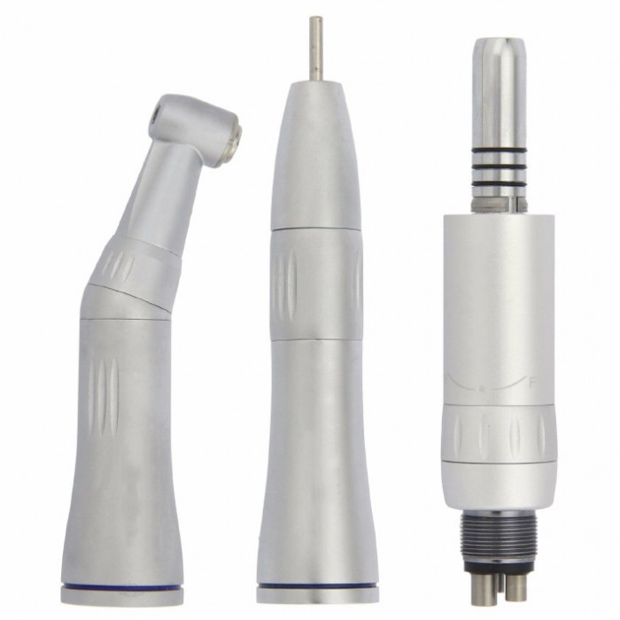Dental Low Speed Handpiece +Contra Angle + Air Motor 2/4 Holes