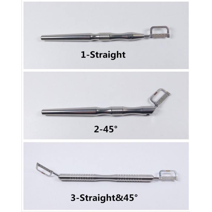 Dental Orthodontic Interproximal Enamel Reduction Strip Handle IPR