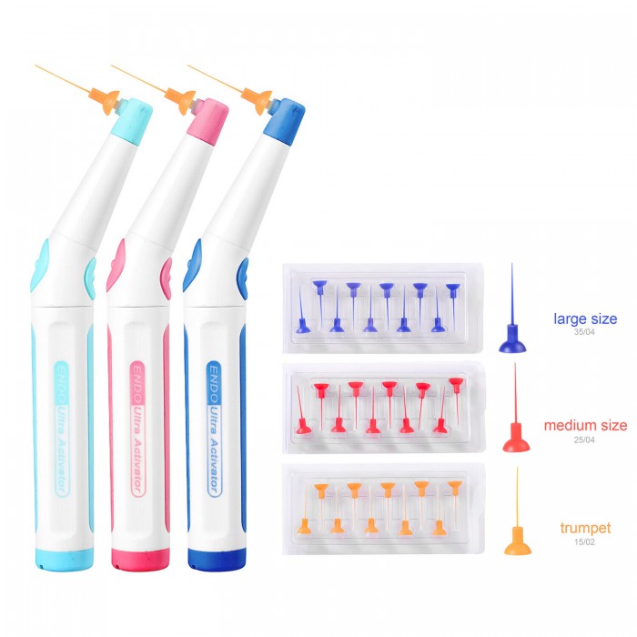Dental Ultrasonic Endo Activator Endoactivator with 60Pcs Irrigator Tips
