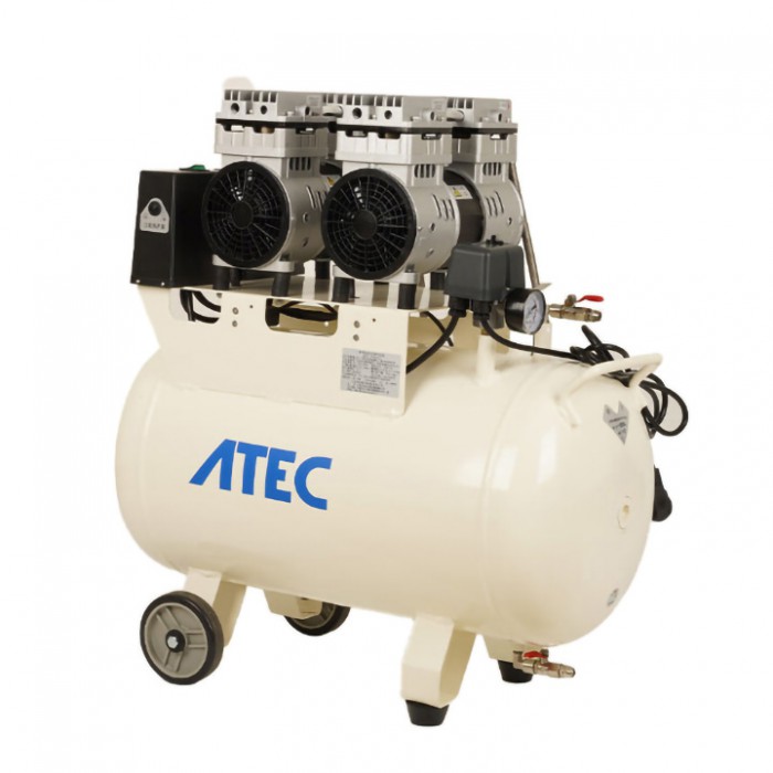 Dynamic AT160-60 1.5KW/2HP Dental Lab Medical Oil-free Air Compressor 50L Tank