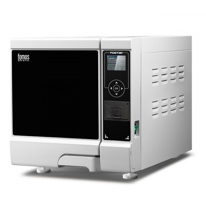Fomos Foster 8/12L Tabletop Small Autoclave Steam Sterilizer Class B with Printer