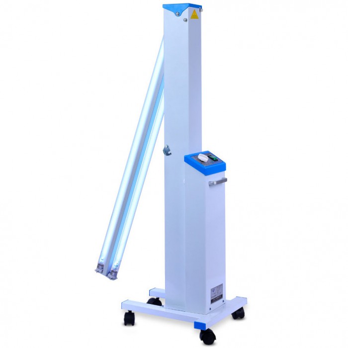 FY® 30DC Mobile Medical UV+Ozone Disinfection Cart Ultraviolet Lamp Sterilizer Trolley Philips UVC Lamps Tube