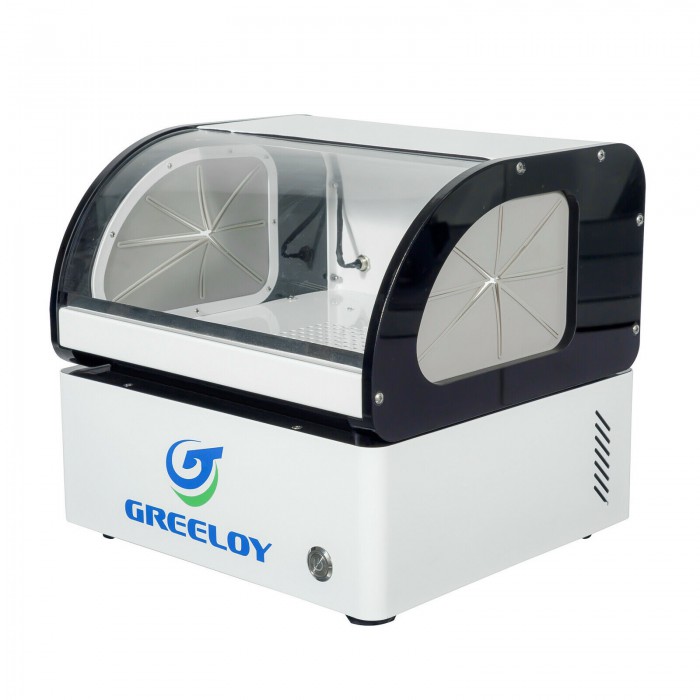 Greeloy 60W Dental Lab Dust Collector Laboratory Vacuum Cleaner with Filter & LED Light