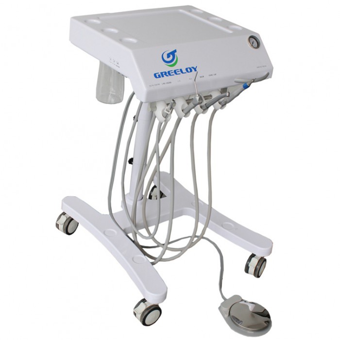 Greeloy® GU-P301 Mobile Portable Dental Delivery Cart Unit System