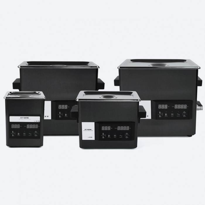 GT SONIC S-Series 2-9L 50-200W Ultrasonic Cleaner with Heater Touch Panel