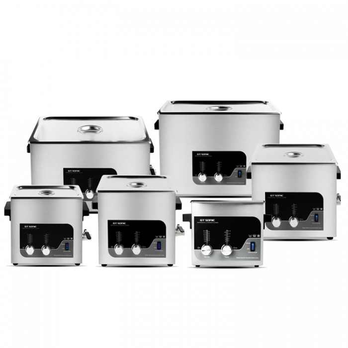 GT SONIC T-Series 2-27L 100-500W Digital Ultrasonic Cleaner with Heater