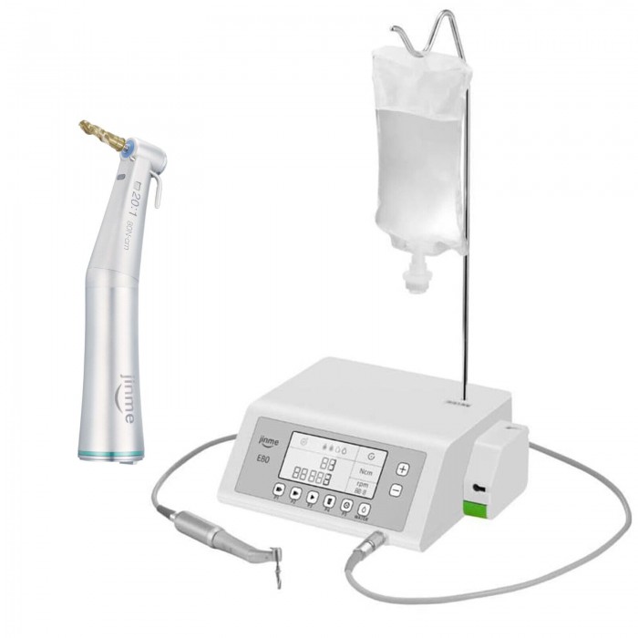 JINME Dental Brushless Implant Surgical Machine with LED 20:1 Surgical Contra Angle