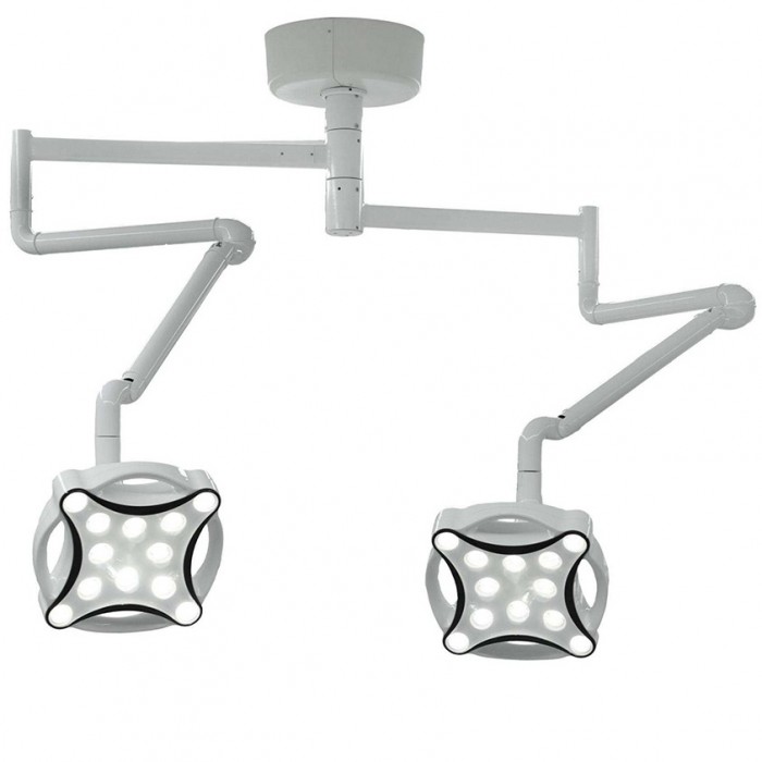 Micare JD1700 Double Head Ceiling-mouted Dental LED Surgical Lamp Dental Operatory Light