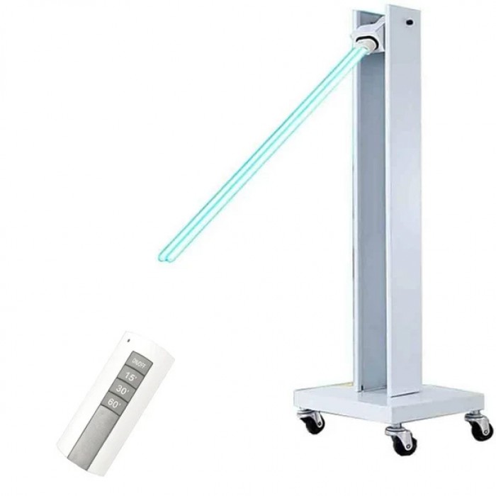 Mobile UV Light Sterilizer Ultraviolet Disinfection Lamp UV Lamp Trolley with Wheels