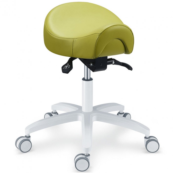 PLST-075 Ergonomic Dental Assistant Stool Dental Hygiene Operator Stool Adjustable