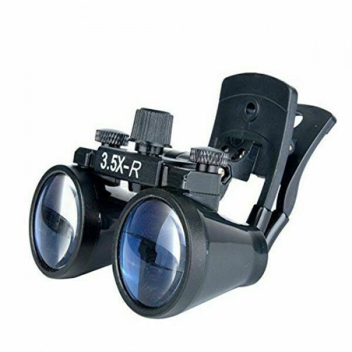 2.5X/3.5X-420mm Clip-On Dental Medical Surgical Binocular Loupe