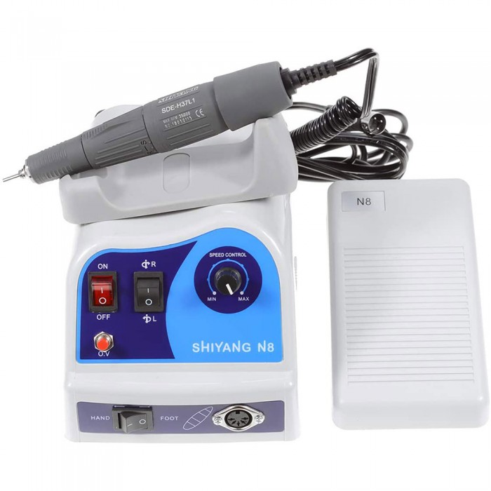 Shiyang N8 Dental Lab Micromotor Polisher Machine 45K RPM Handpiece Fit Marathon