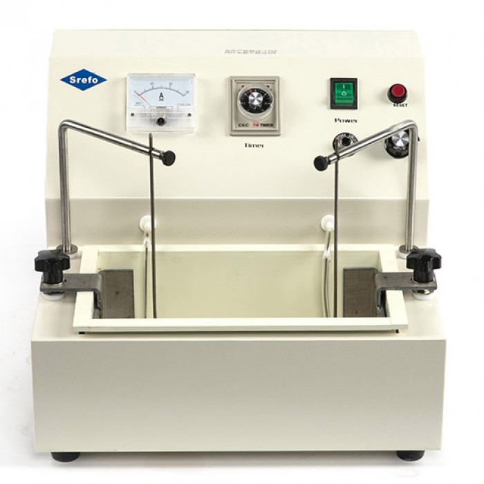 Srefo® R-1202 200W Dental Lab Electrolytic Polishing Machine Electro Polisher with 2 Water Baths