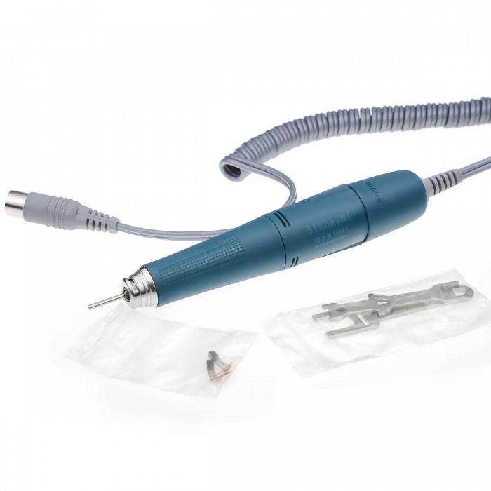 STRONGWT 103FN Double-lock Brush Micro Motor Handpiece 45K RPM for Dental Micromotor
