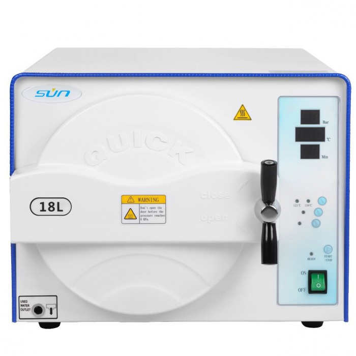Sun SUN18/23-I(E) 18L/23L Tabletop Dental Autoclave Sterilizer Class N