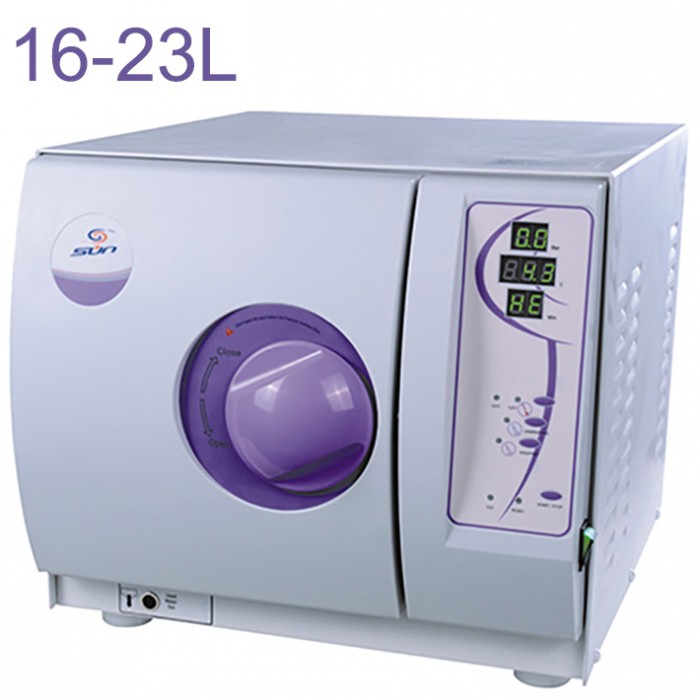 Sun® SUN-I-D Tabletop 16-23L Dental Steam Autoclave Sterilizer Class N