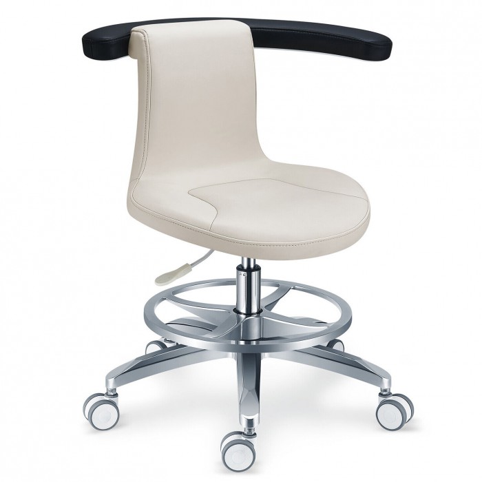 TYTC PLST-061 Dental Hygienist Operator Stool Ergonomic Nurse Assistant Chair with Armrest