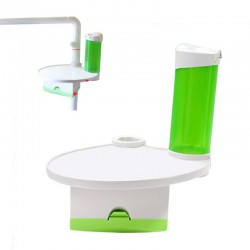 3-in-1 Cup Storage Holder with Tissue Box + Tray Plate Part for Dental Chair Unit