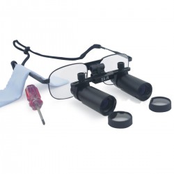 Ymarda 5.0X 420mm Dental Binocular Loupe Medical Surgical Magnifier Metal Frame