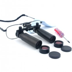 Ymarda 8.0X 420mm Dental Medical Magnifying Glasses Surgical Loupe Metal Frame