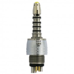 YUSENDENT COXO CX229-GS Dental LED Quick Coupling 6 Holes Fit Sirona R/F Turbine Handpiece