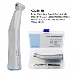 YUSENDENT COXO CX235-1B/1C/1E Dental Contra Angle 1:1 Handpiece Fiber Optic E Generator LED