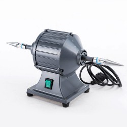370W Dental Lab Tabletop Polishing Buffer Lathe Machine 2800RPM