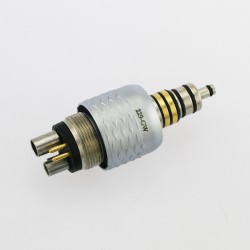 YUSENDENT CX229-GW Dental LED Quick Coupling 6 Holes Fit W&H Roto Turbine Handpiece