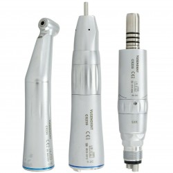 YUSENDENT CX235-1C Fiber Optic Contra Angle + Air Motor Straight + Handpiece Kit