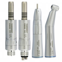 YUSENDENT CX235-B Dental Contra Angle + Air Motor + Straight Handpiece Kit