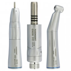 YUSENDENT CX235-B Dental Contra Angle + Air Motor + Straight Handpiece Kit