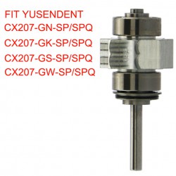 YUSENDENT Dental Cartridge CX207-G-SP Fit Fiber Optic Turbine Handpiece Standard Head