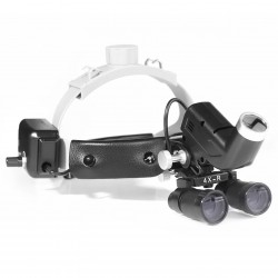 YUYO 4.0X/5.0X/6.0X/8.0X-R Ergonomic Dental Surgical Ergo Loupe + 5W LED Headband Headlight
